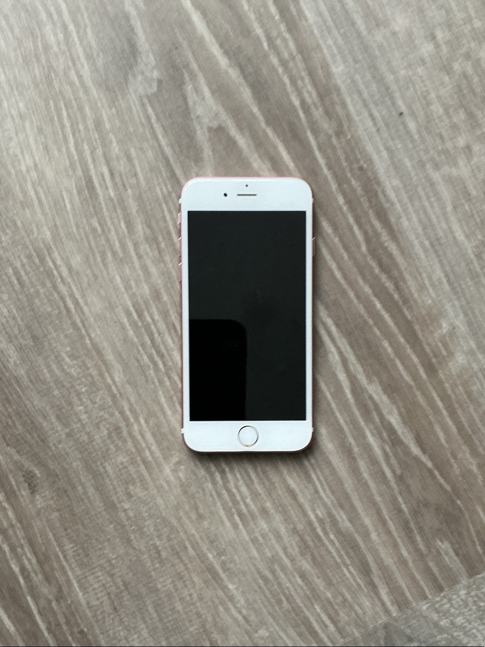 Apple iPhone Rose Gold and White Front Smartphone